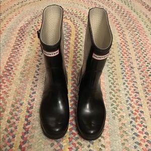 Hunter Original Short Rain Boots Sz 8M/9F